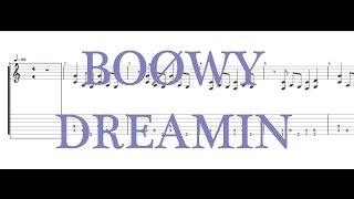 Video-Miniaturansicht von „BOØWY - DREAMIN ［Guitar Tab］“