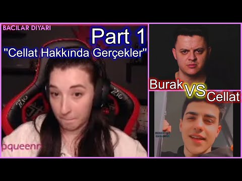 Pqueen - Cellat VS Burak Güngör Kavgasını İzliyor - PART 1