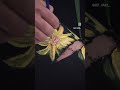 Sunflower on jeans #fabricpaintingideas#diyjeans #diyart