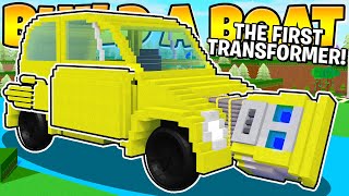 I BUILT THIS TRANSFORMER 5 YEARS AGO! Roblox Build a Boat