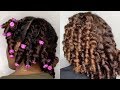 FLAT TWIST PERM ROD SET TUTORIAL | NATURAL HAIR