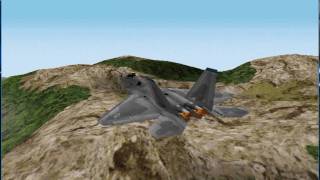 F 22 Raptor Demo Novalogic in Windows 10 64bit screenshot 4