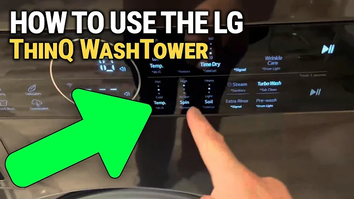 How To Use The LG ThinQ WashTower: Step-by-Step Guide to Effortless Laundry!