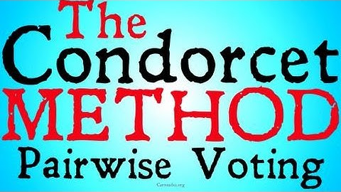 The Condorcet Method (Voting System)