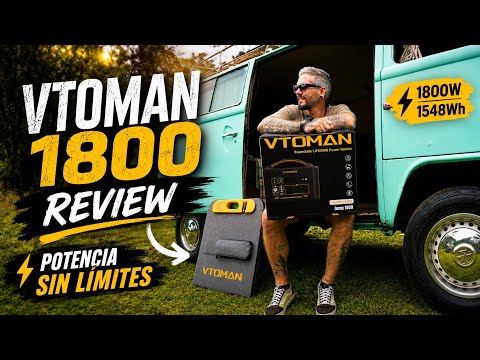 VTOMAN Jump 1800: The BEST portable power station for travel? ⚡