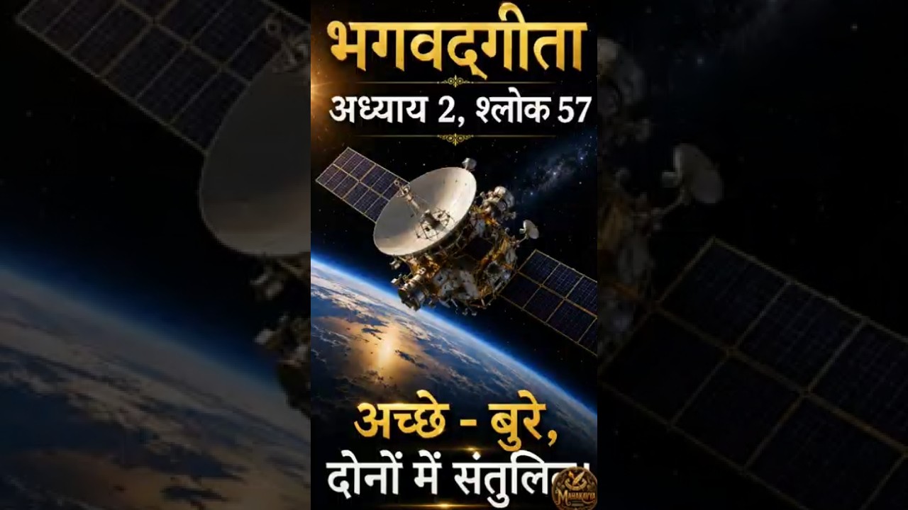 2. 57 Hindil -2.57 | अच्छा-बुरा दोनों में संतुलित रहो#BhagavadGita #श्लोक257 #स्थिरबुद्धि