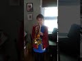 2018 Dj Practicing Trumpet