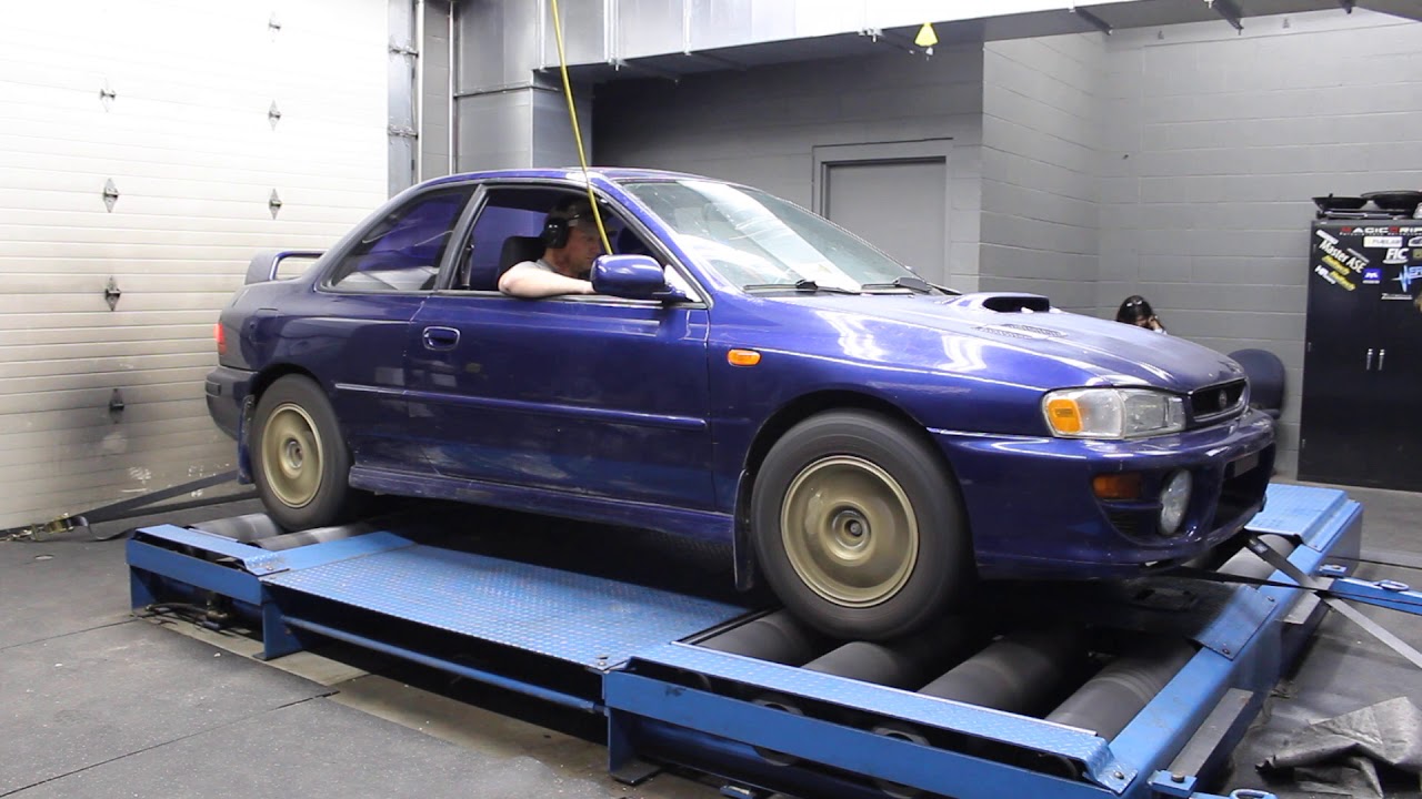 2000 Subaru Impreza w/Ez30r Swap DYNO PULL 212hp/187tq