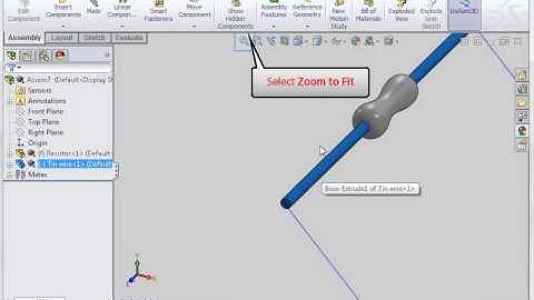 Assembling the resistor
