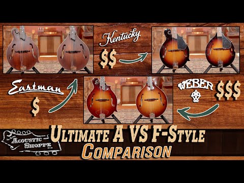 A-Style Vs F-Style Mandolins: Who Wins? 3 Brands, 3 Prices.