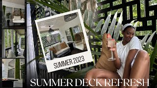 Home Update: summer deck transformation