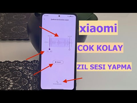 Xiaomi telefonlarda çok kolay zil sesi yapma💥💥💥💥💥💥💥💥