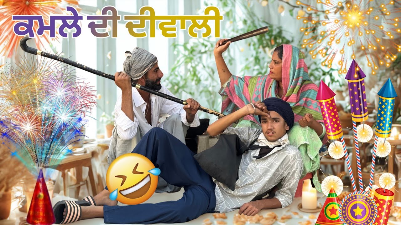 ਕਮਲੇ ਦੀ ਦੀਵਾਲੀ 😂 || Punjabi funny video || Diwali 2025 🪔 || Jattwaad GTV