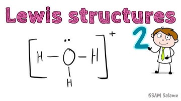 Lewis structures for polyatomic ions