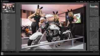 Pictures of Candice Collyer edited live in Photoshop