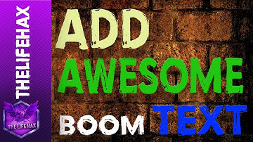 How To Add Awesome Text In Sony Vegas Pro 14 - Add Epic Text In Video Vegas Pro 14