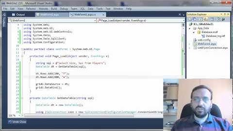 DataTable in ASP Net, Add Rows, Filter Data Table, Select Disctinct