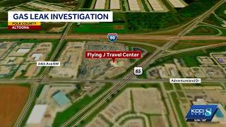 Police investigate gas leak at Flying J truck stop in Altoona