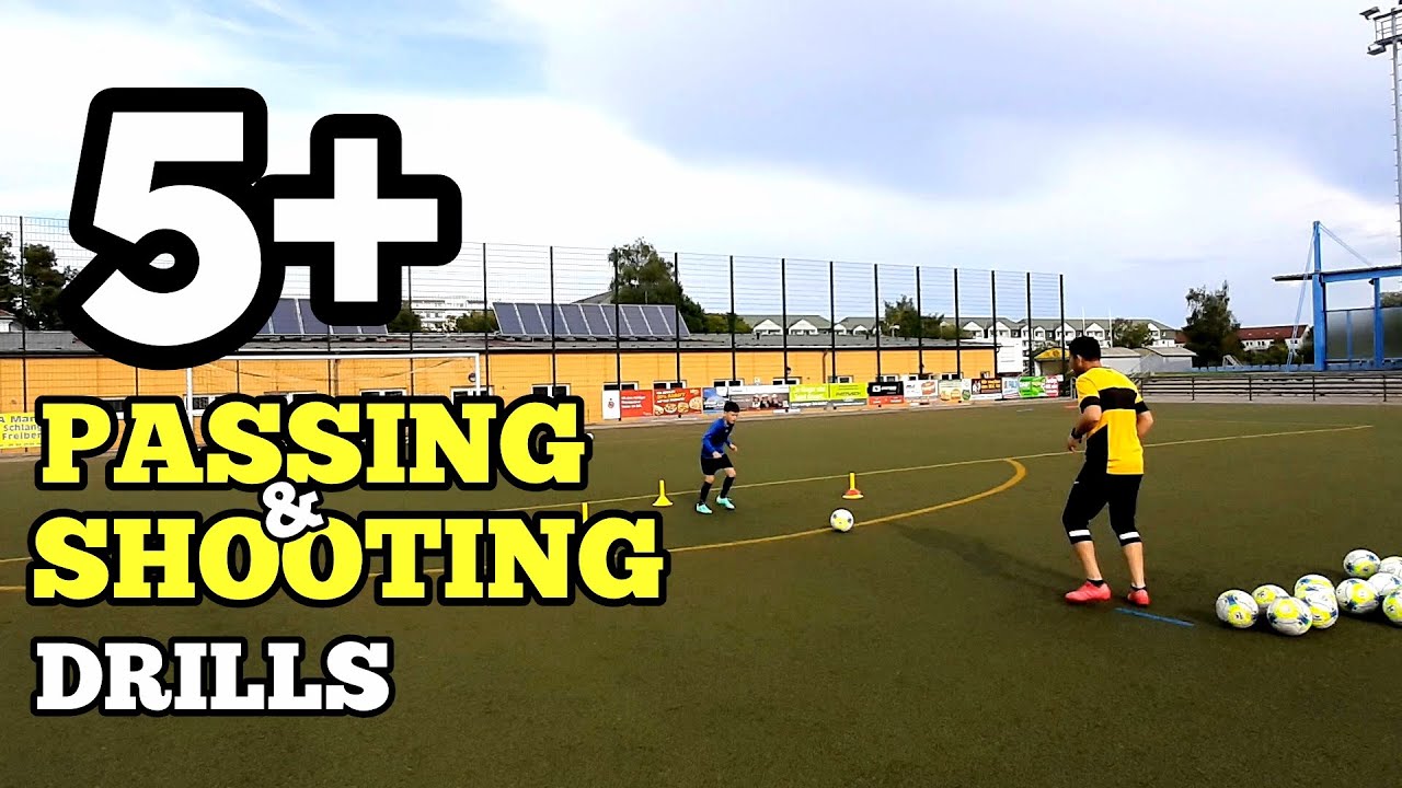 🔥5+ Passing & Finishes Shooting Drills with 7 Year Old Amir ⚽️💪🇩🇪