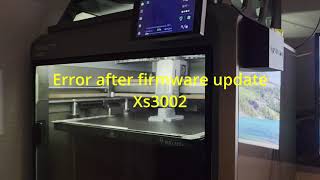 Creality K2 plus | Error After Firmware update
