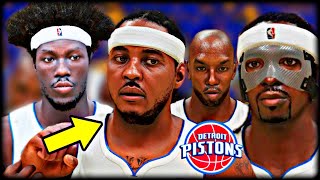 What If CARMELO ANTHONY was Drafted by the PISTONS?