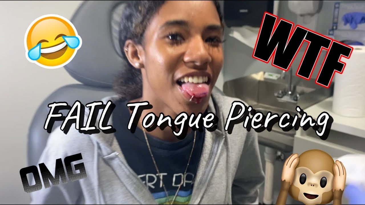 When Tongue Piercing GOES WRONG!!!! Niahh V YouTube