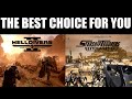 2 games 1 choice  helldivers 2 vs starship troopers extermination  review and gameplay