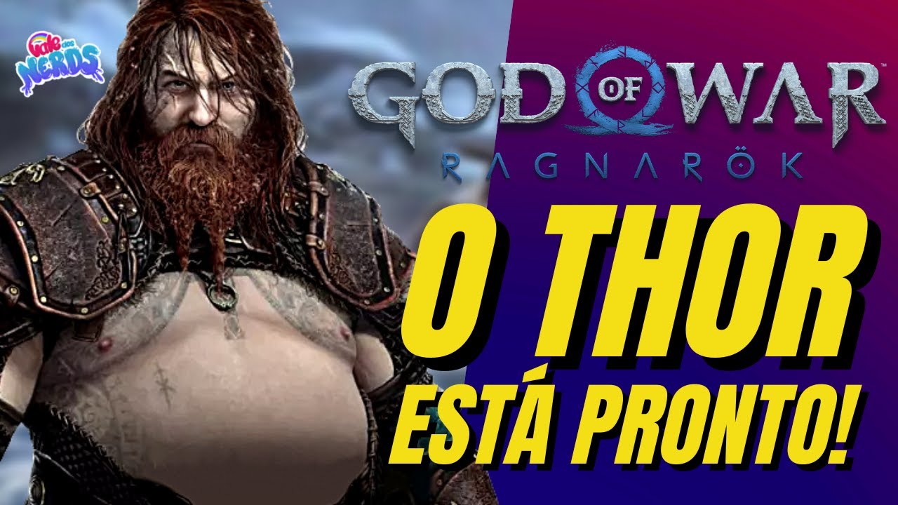 God of War: Ragnarok  Ryan Hurst será Thor; Confira a arte conceitual