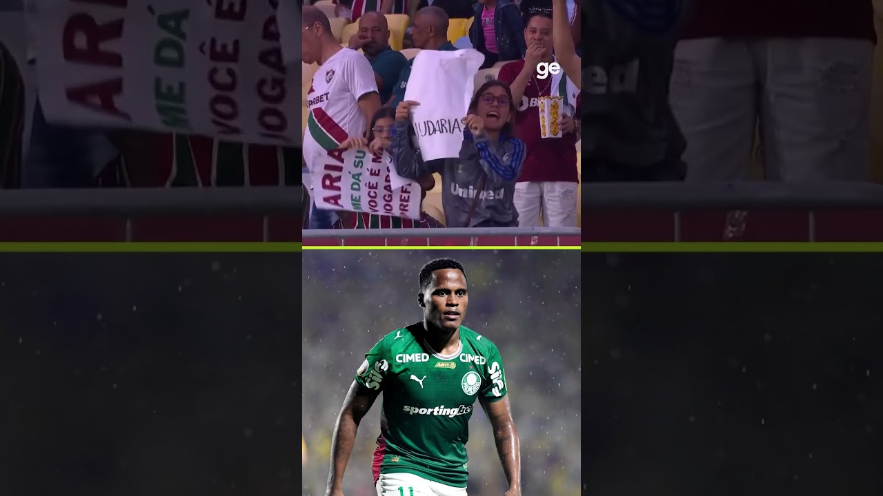 NÃO ESTÁ FÁCIL A VIDA DO ARIAS COM A TORCIDA DO FLUMINENSE | #shorts | ge.globo