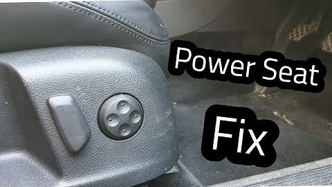 VW AUDI seat easy fix. Wouldn