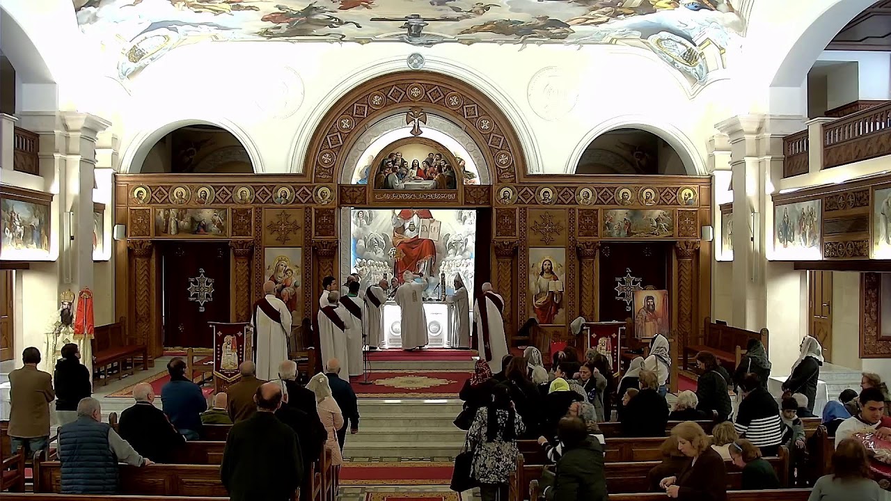 بث مباشر - صلاة القداس الالهي - الخميس 5 مارس 2026 - كنيسة يوسف النجار