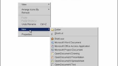 Creating a New Folder in Windows Explorer