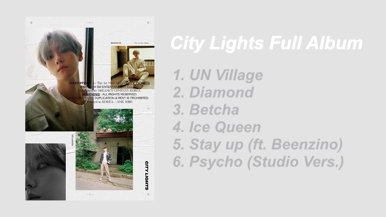 baekhyun city lights full album的圖片搜尋結果