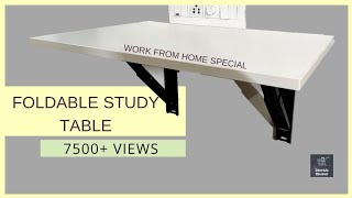 Foldable Wall mount  Table:Review,Unboxing,Installation|Comfold Space Saver| Eng Subs|Work from Home