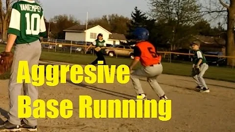 Aggressive base running WINS the game. Stealing home to win.