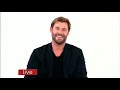 Chris Hemsworth EXTRACTION 2 interview