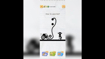 Draw To Save Stickman Puzzle 😀 Level 180 #trending #ytshorts #youtubeshorts #viral #shorts