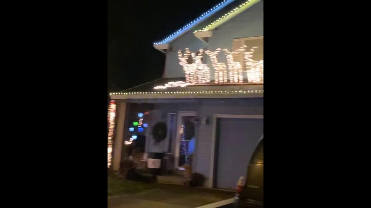 Christmas lights Newberg OR YouTube