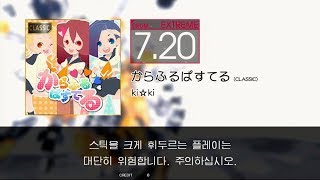 Gitadora からふるぱすてる (CLASSIC) Extreme drum
