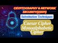 Master Substitution Ciphers: Caesar & Monoalphabetic Techniques 🔐