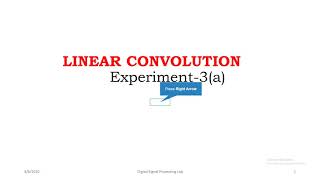Linear Convolution