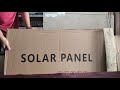 unboxing pv 120wp x2 untuk plts di workshop || ZW