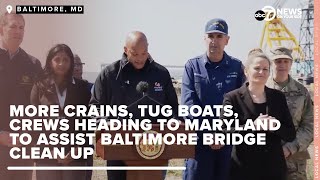 Maryland Gov. Wes Moore Laid Out The State's Priorities For Key Bridge Clean Up