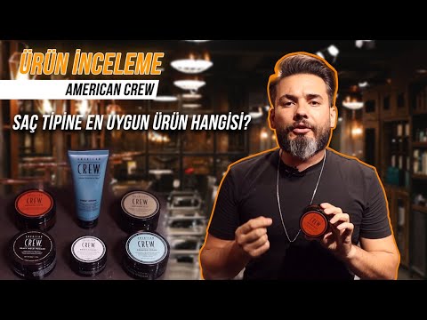 ÜRÜN İNCELEME SERİSİ | AMERICAN CREW İN WAXLARINI İNCELEDİK | SAÇ ŞEKİLLENDİRME