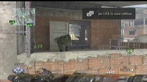 MW2:Search and destroy Favela TAR-21 (with ace)