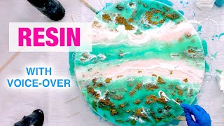 Resin Reef - Inspired Ocean Art Tutorial (Voiceover)