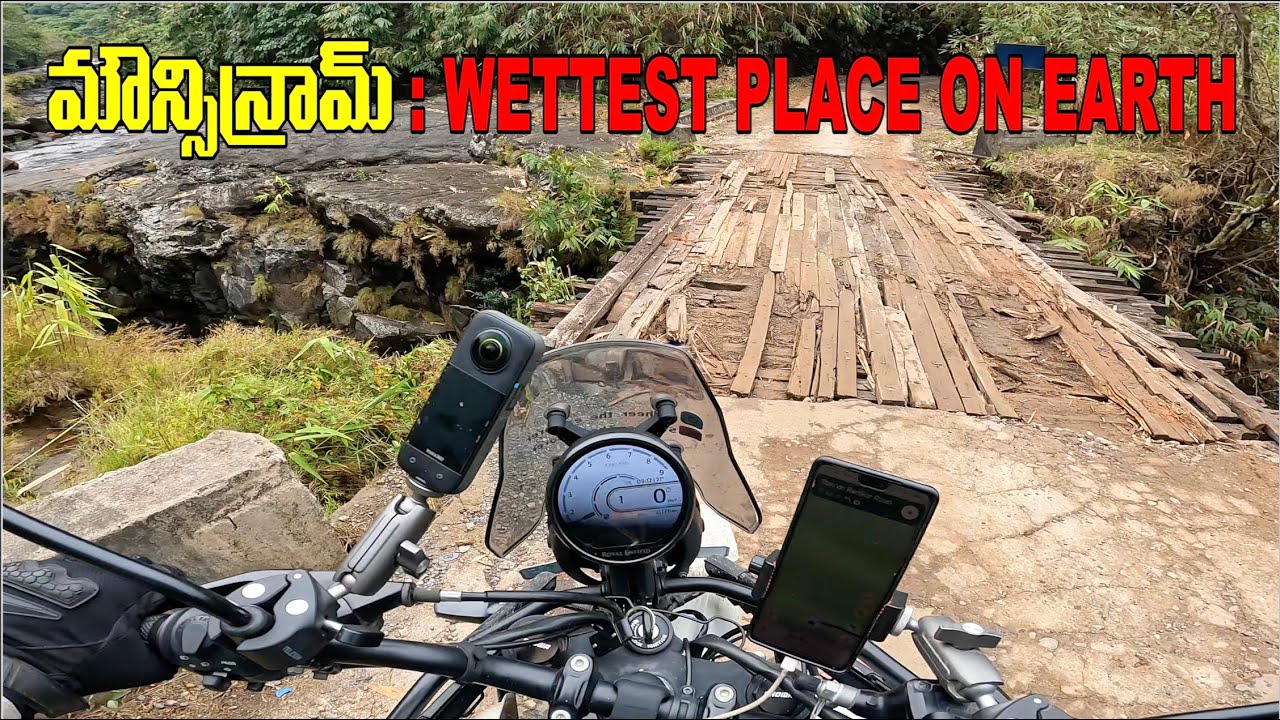 Riding to the Wettest Place on Earth 🌧️ | Mawsynram Meghalaya Off-Road ...
