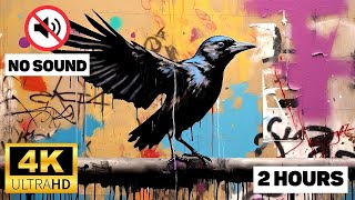 Mural Graffiti Wall — Contemporary Art Screensaver — Turn Your TV Into Art — 4k UHD screenshot 2