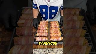 Bacon-wrapped shotgun shells #shorts