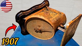 Restoring a Rusty 1907 American Columbia Family Scale | Antique Restoration